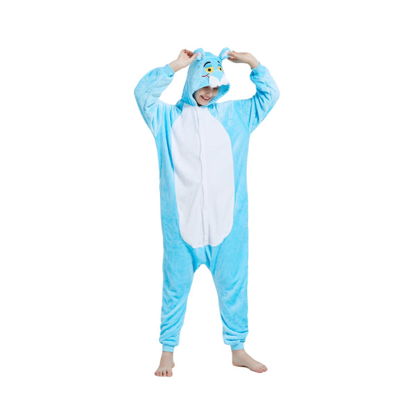 Blue Panther Adult Onesie
