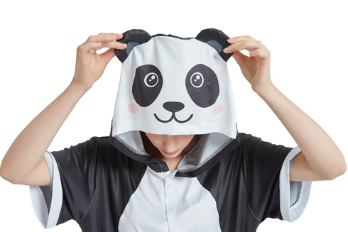Panda Adult Summer Onesie
