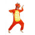 Orange Triceratops Dinosaur Adult Onesie
