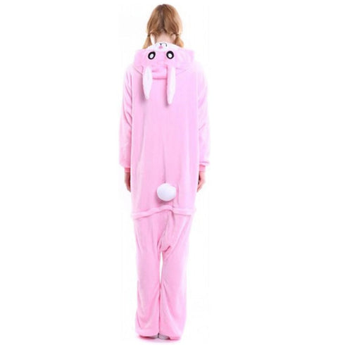 Pink Bunny Adult Onesie