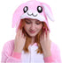 Pink Bunny Adult Onesie