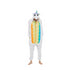 White Unicorn With Rainbow Wings Adult Onesie