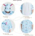 Blue Star Unicorn Adult Summer Onesie