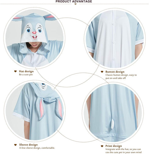 Bunny Adult Summer Onesie