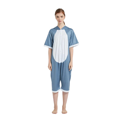 Grey Husky Dog Adult Summer Onesie