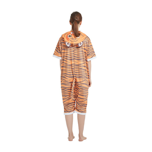 Tiger Adult Summer Onesie