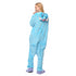 Blue Elephant Adult Onesie