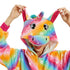 Golden Rainbow Unicorn Adult Onesie