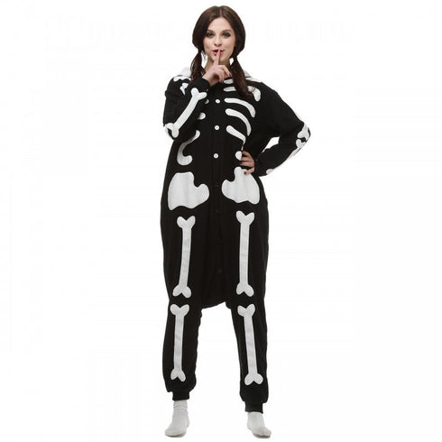 Skeleton Adult Onesie